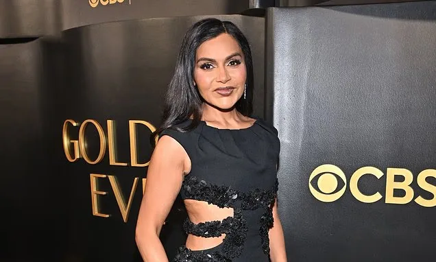 Mindy Kaling displays 40lb weight loss at Golden Eve gathering