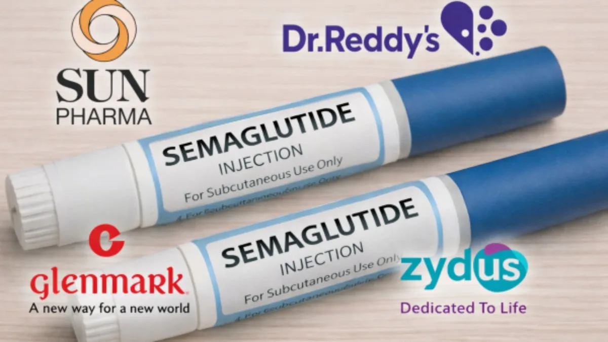 Semaglutid-Preise in Indien fallen um 70-90 % nach Generika von Sun Pharma, Zydus, Dr. Reddy's